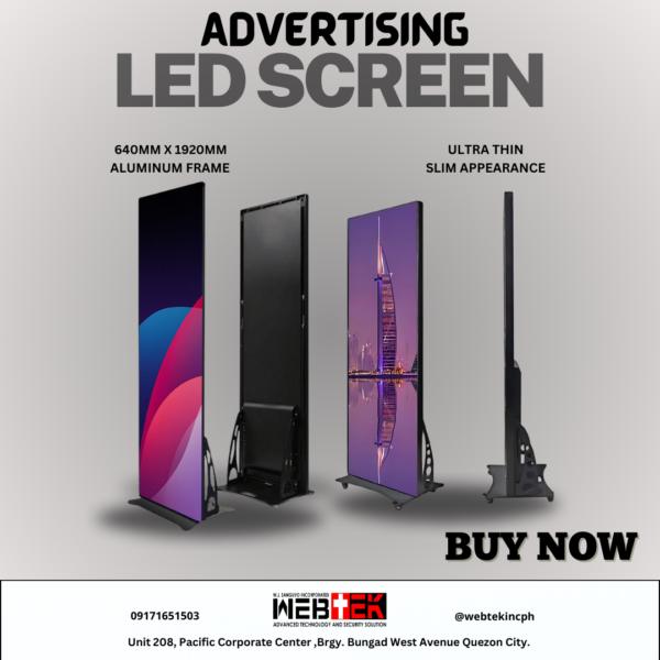 Advertising LED Screen Standee P3 Indoor