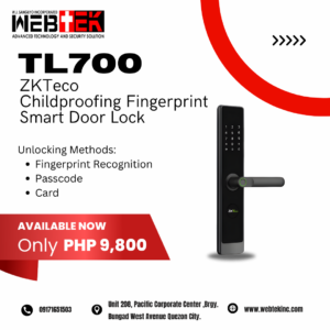 ZKTeco TL700 Childproofing Fingerprint Smart Door Lock