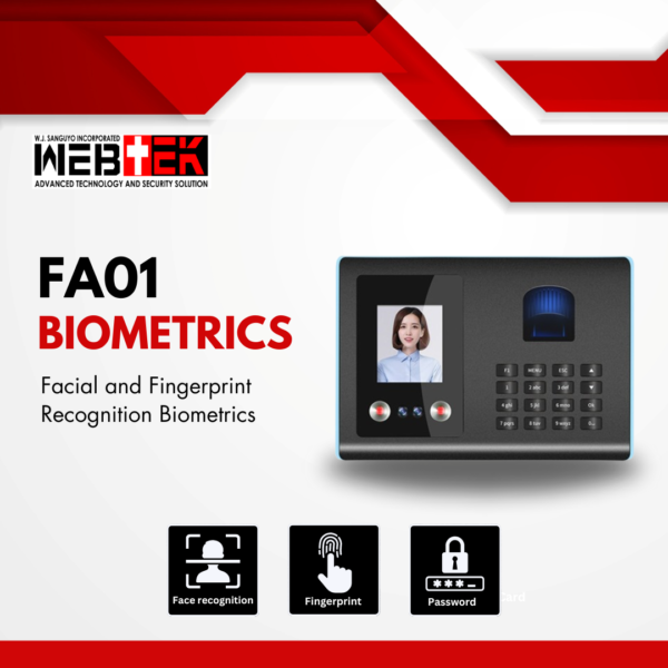 FA01 Facial Recognition Biometrics